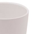 GoodHome Plant Pot Cover Emi, indoor, 26cm, white