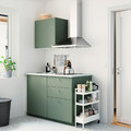 NISSAFORS Trolley, white, 50.5x19x67 cm