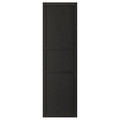 LERHYTTAN Door, black stained, 60x200 cm