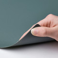 FINFÖRDELA Bendable chopping board, dark green/grey-turquoise, 28x36 cm