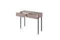 Modern Console Table Dresser Dressing Table Nicole, antique pink, black legs