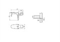 GoodHome Shelf Support Caraway, Pack of 8