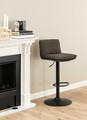 Bar Stool Flynn, dark grey