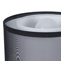 Table Lamp with Double Shade, grey