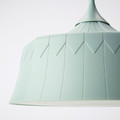 TROLLBO Pendant lamp, light green, 37 cm
