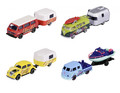 Majorette Volkswagen Vehicle with Trailer 1pc, assorted models, 3+