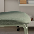 VIHALS Chair, green/Tibbleby grey-green