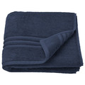 BROKGLIM Bath towel, dark blue, 70x140 cm