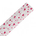 Crepe Paper 50x200cm 10pcs, hearts