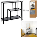 Shelving Unit Edison S, black