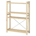IVAR Shelving unit, pine, 89x30x124 cm