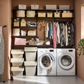 SORTERA Insert with compartments, beige, 38x45x14 cm