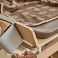 LEANDER topper for changing mat, mocca
