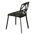 Chair Gap Simplet, PP, black