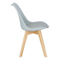 Dining Chair Norden Cross PP, grey