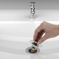 Sink Plug with Filter and Chrome Finish 6cm