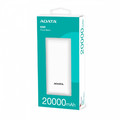 Adata Power Bank Powerbank C20 20000mAh USB-C, white