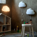 UPPLYST LED wall lamp, cloud white