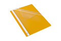 Plastic Report File A4 Standard 25-pack, yellow