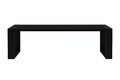 Architectural Metal Garden Bench Bold 150cm, black