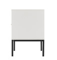 Nightstand Bedside Table Lamello, white