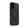 CRONG Phone Case MagSafe iPhone 16 Hybrid Frost MAG Cover, black