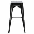 Bar Stool Paris 75cm, metal, black