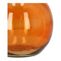 Glass Vase 15x17cmm, orange