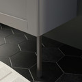 ENHET Legs f cabinet, anthracite, 23.5 cm