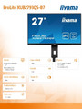 IIYAMA 27" Monitor XUB2793QS-B7 IPS QHD HAS 100Hz