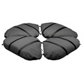 IGGÖN Sandbag for parasol base, dark grey