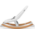 Kinderkraft Bouncy Chair with Rocker Function FINIO, white 3m+