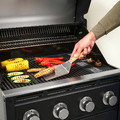 GRILLTIDER Hamburger turner, stainless steel/beech, 30 cm