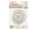 Foil Balloon IHS 36cm