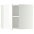 METOD Corner wall cabinet with shelves, white, Ringhult white, 68x60 cm