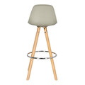 Bar Stool Nord, grey