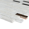 Mosaic Tile Cagliari GoodHome 30 x 30 cm, white, 1pc