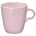 FÄRGKLAR Mug, matt light pink, 40 cl