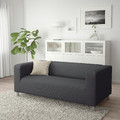 KLIPPAN Two-seat sofa, Vissle gray
