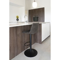 Adjustable Bar Stool Middelfart, dark grey/black