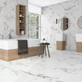 Gres Tile Allure 60 x 60 cm, white, 1.08 m2