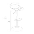 Bar Stool Nest Simplet, black