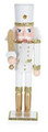 Nutcracker Christmas Decoration Henry 2 18cm, white