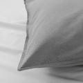 ÄNGSLILJA Pillowcase, grey, 50x60 cm