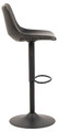 Bar Stool Oregon PU, high, black