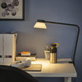 SAMBORD Desk lamp, black/white