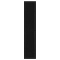 OXBERG Door, black oak effect, 40x192 cm