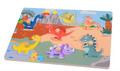 Joueco Children's Knob Puzzle DINO 1pc, assorted, 18m+