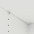 ÖVERSIDAN LED wardrobe lighting strp w sensor, dimmable white, 71 cm