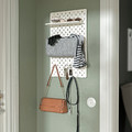 SKÅDIS Pegboard combination, white, 36x56 cm